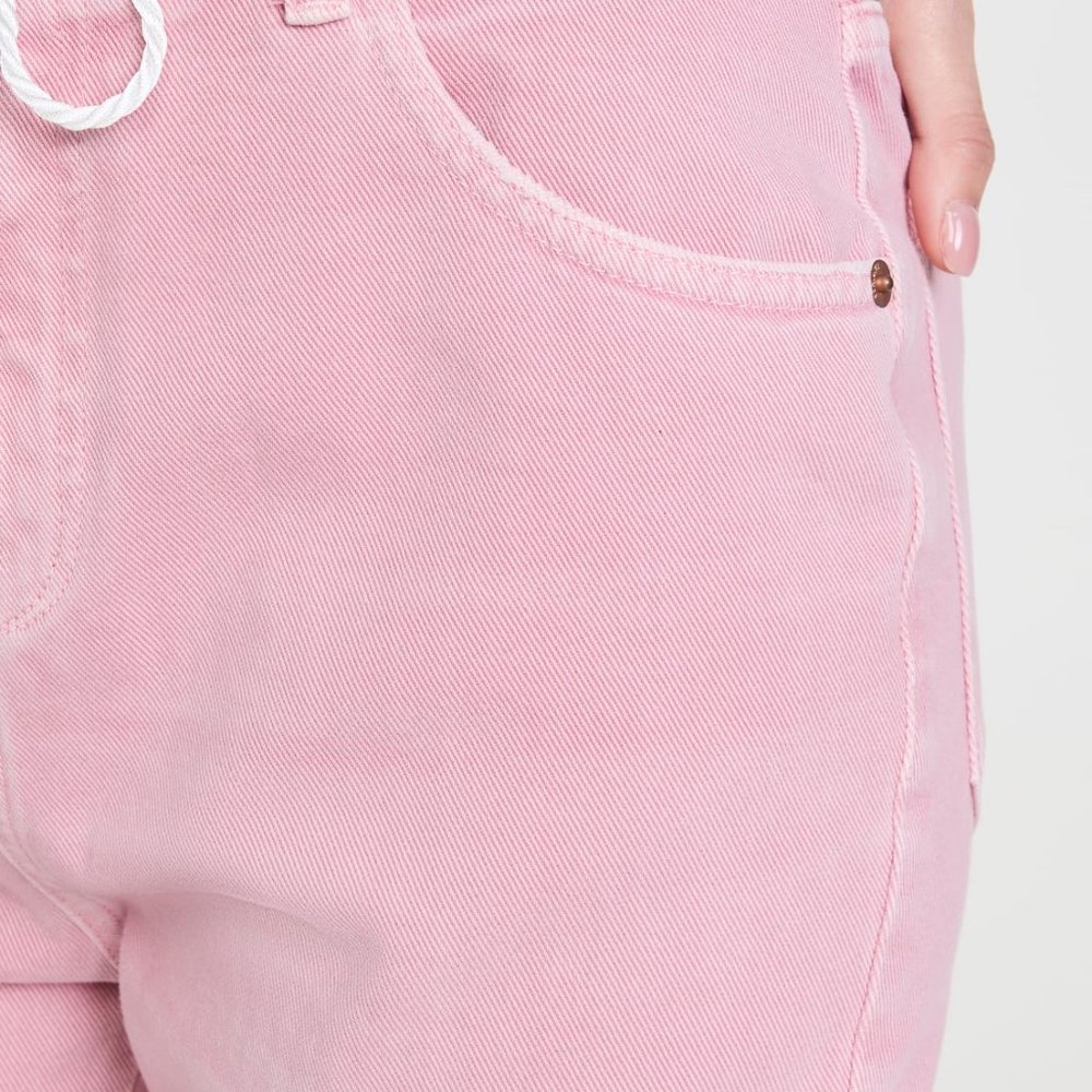 SER.O.YA Veronica Jean Joggers in Vintage Blush Pink - Picture 7 of 11